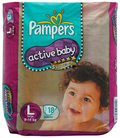 Pamper Baby Diaper : LG 18