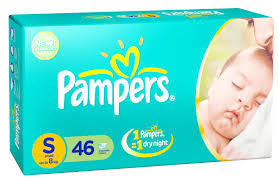 Pampers Active Baby Diapers SM 46S IMAX