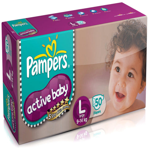 Pampers Baby Diaper:  LG 50S